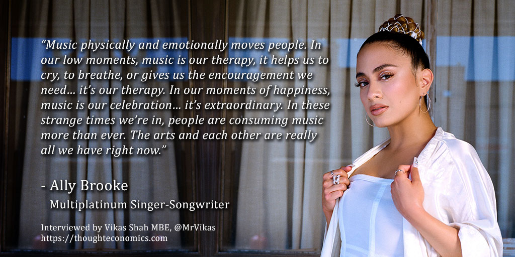 A Conversation with Ally Brooke, Multiplatinum Singer-Songwriter.