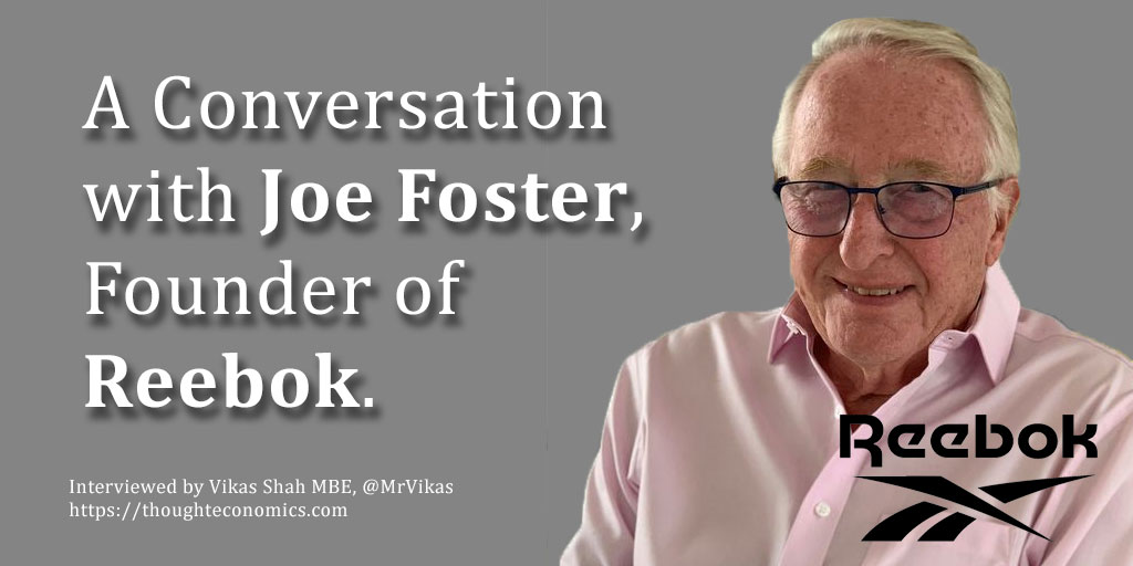 A Conversation with Reebok Founder, Joe Foster.