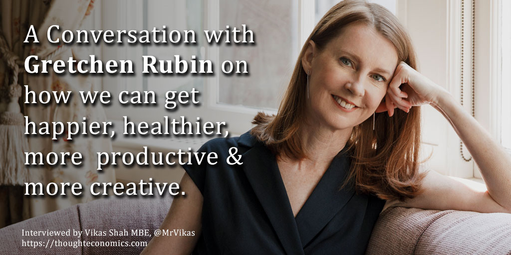 A Conversation with Gretchen Rubin on Finding Happiness. 