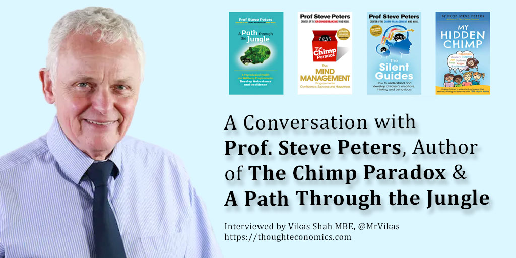 A Conversation with Steve Peters, Author of The Chimp Paradox & A Path Through the Jungle
