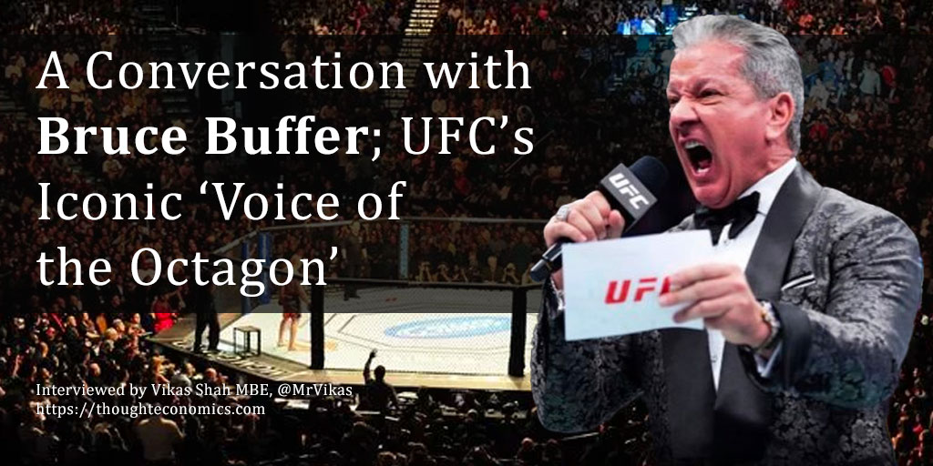 A Conversation with Bruce Buffer; UFC’s Iconic ‘Voice of the Octagon’ 