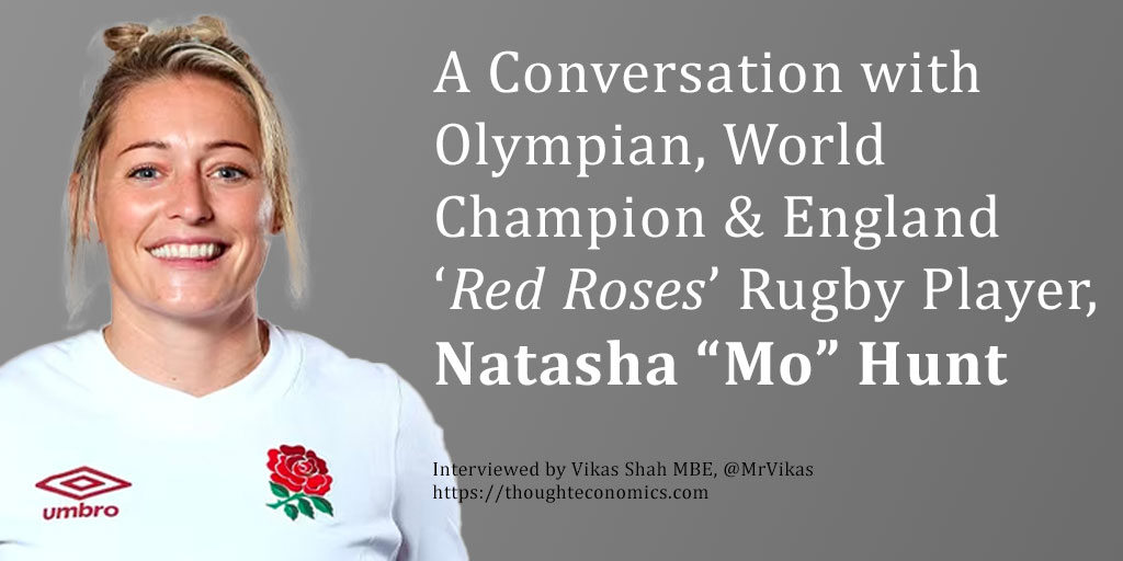 A Conversation with Olympian, World Champion & England ‘Red Roses’ Rugby Player, Natasha “Mo” Hunt